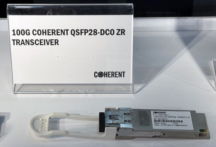 Coherent 100G ZR Transceiver