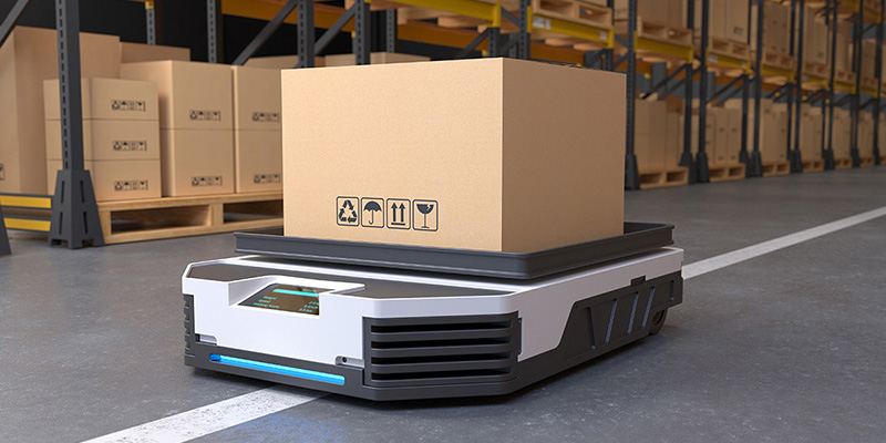 Optical Tracking Sensors in Warehouse Robotics