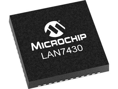 LAN7430 - PCIe 3.1 at 2.5GT/s  to 10/100/1000 Ethernet Bridge