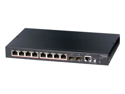 ECS2100-10PE - 8x 1G Copper/Fiber Enterprise Switch