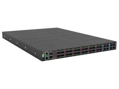 S9301-32DB 24 x 200GE QSFP56 & 8 x 400GE QSFP-DD ports