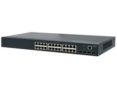 L2+ Gigabit Ethernet Access / Aggregation Switch with 4 10G Uplinks
