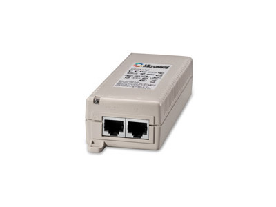 Single-port Gigabit PoE Midspan, 802.3af Compliant