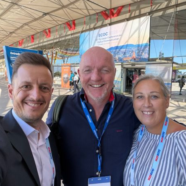EPS Global team with partners at ECOC 2026 in Málaga