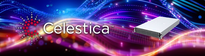 Celestica DS5000 2U 64-port 800G data center switch
