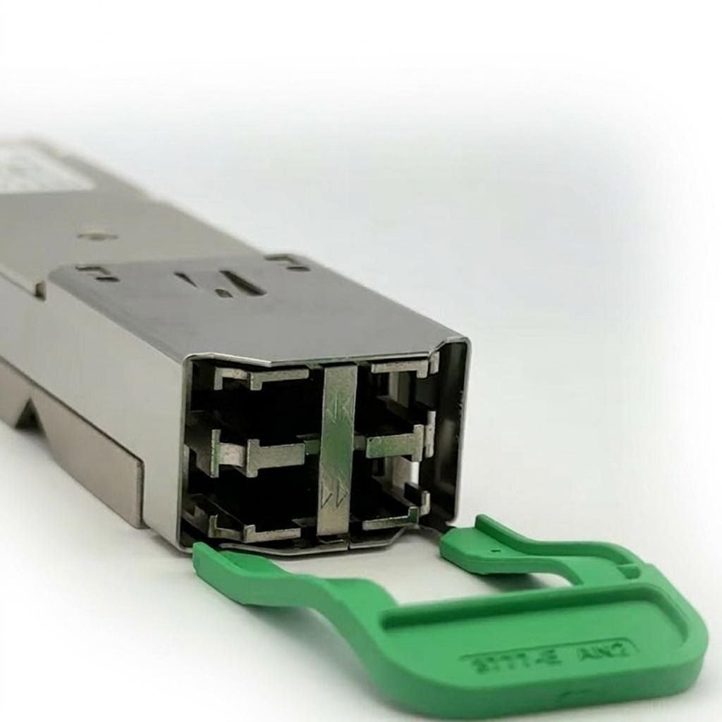 Video thumbnail of EPS Global engineer Wellyson Mota with the Coherent 1.6T OSFP transceiver