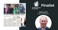 EPS Global CEO Colin Lynch Shortlisted as Finalist for ‘EY Entrepreneur of the Year’